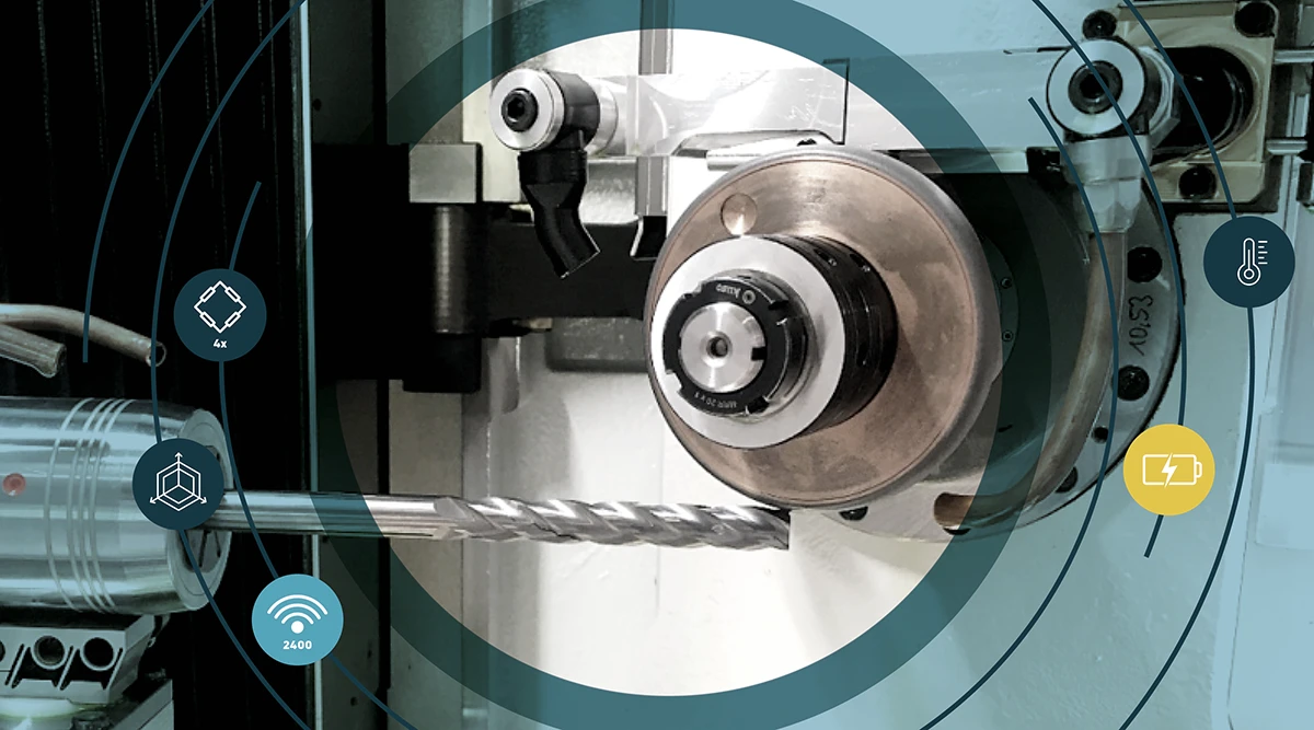 Use Case Titelbild: Condition Monitoring einer Schleifmaschine